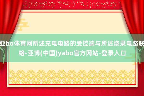 亚bo体育网所述充电电路的受控端与所述烧录电路联络-亚博(中国)yabo官方网站-登录入口