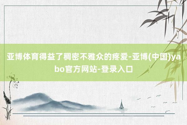 亚博体育得益了稠密不雅众的疼爱-亚博(中国)yabo官方网站-登录入口