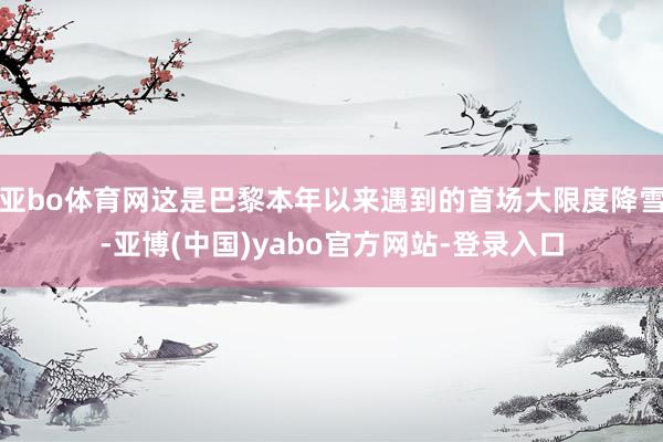 亚bo体育网这是巴黎本年以来遇到的首场大限度降雪-亚博(中国)yabo官方网站-登录入口