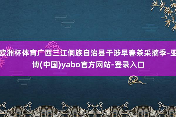 欧洲杯体育广西三江侗族自治县干涉早春茶采摘季-亚博(中国)yabo官方网站-登录入口